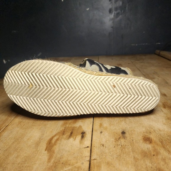 TORY BURCH sz 8.5 Lonnie Espadrille Navy Blue fixable damage - Picture 9 of 9